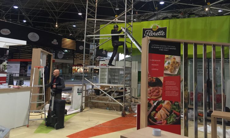 Stand sur mesure gastronome