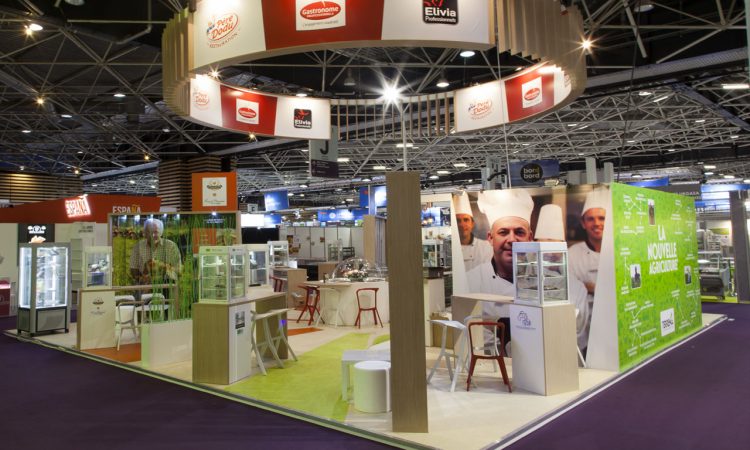 Stand sur mesure gastronome