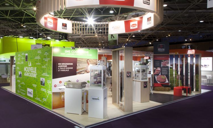 Stand sur mesure gastronome