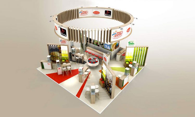 Stand sur mesure gastronome